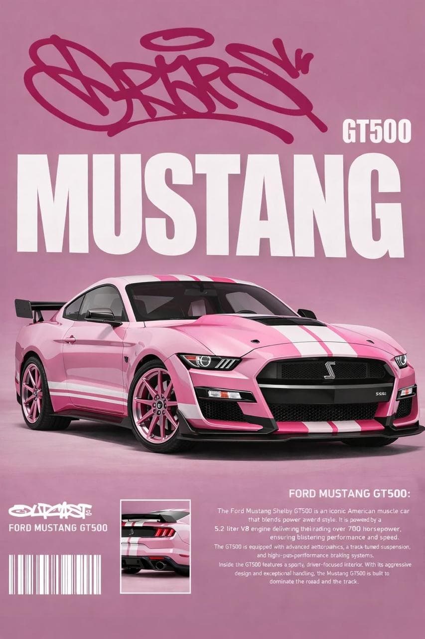 GT500 poster artwork