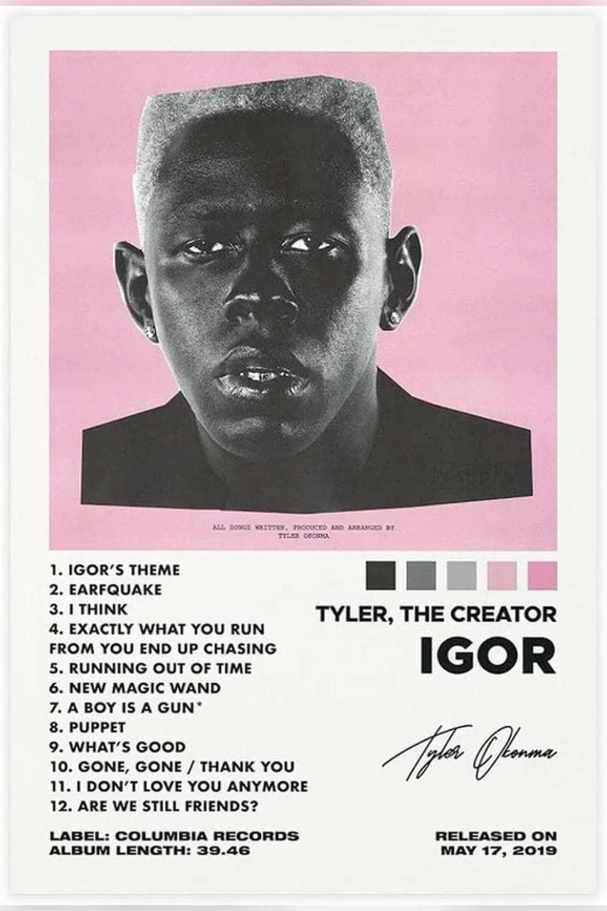 IGOR poster artwork