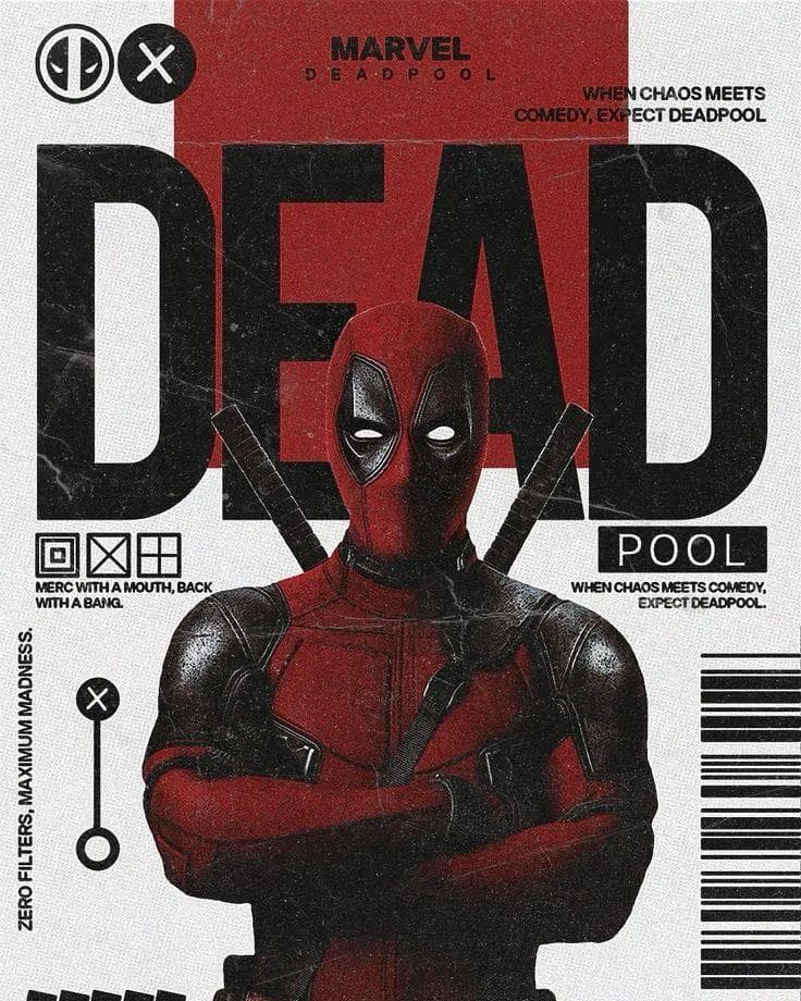 DEADPOOL poster artwork