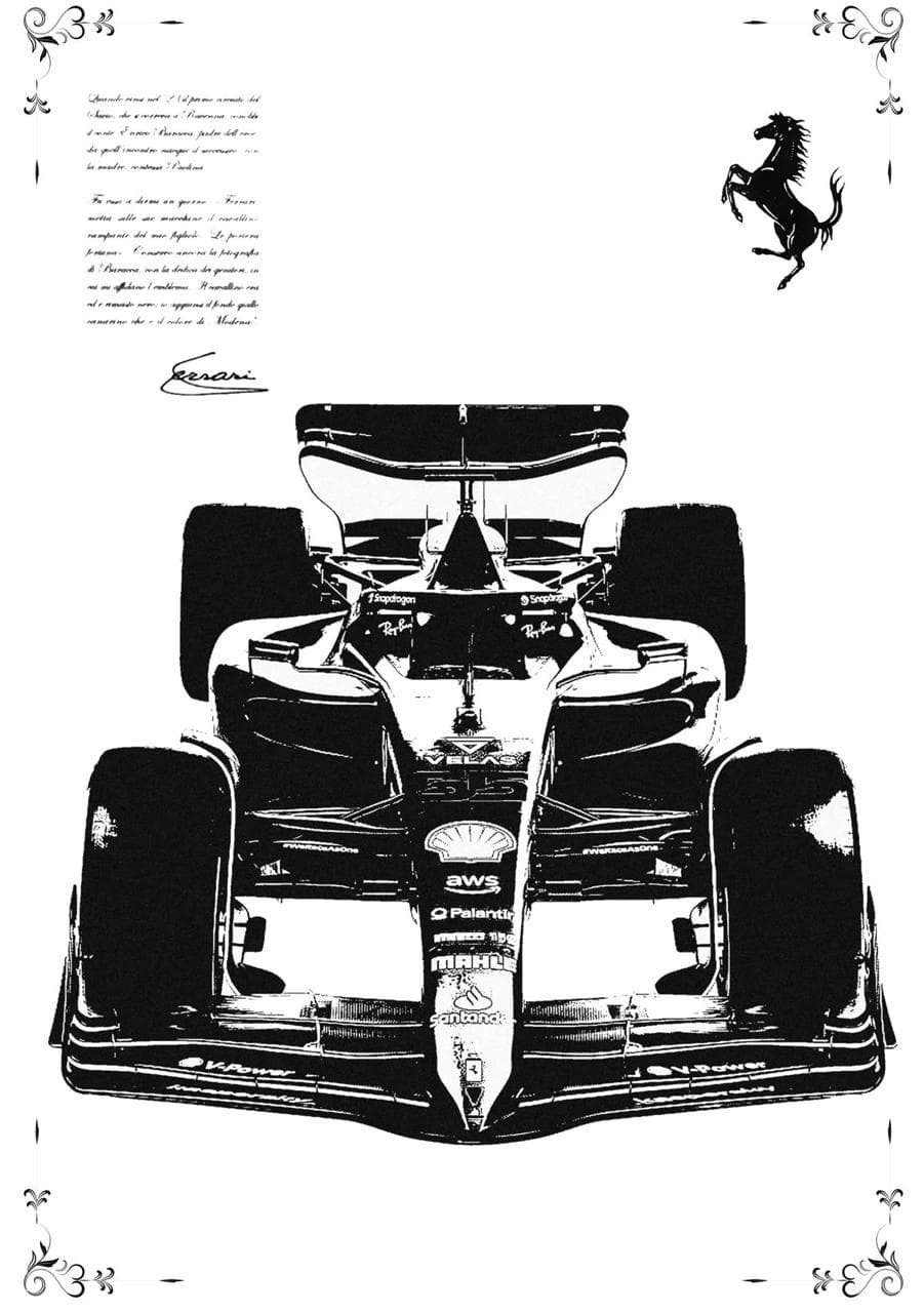 SCUDERIA poster artwork