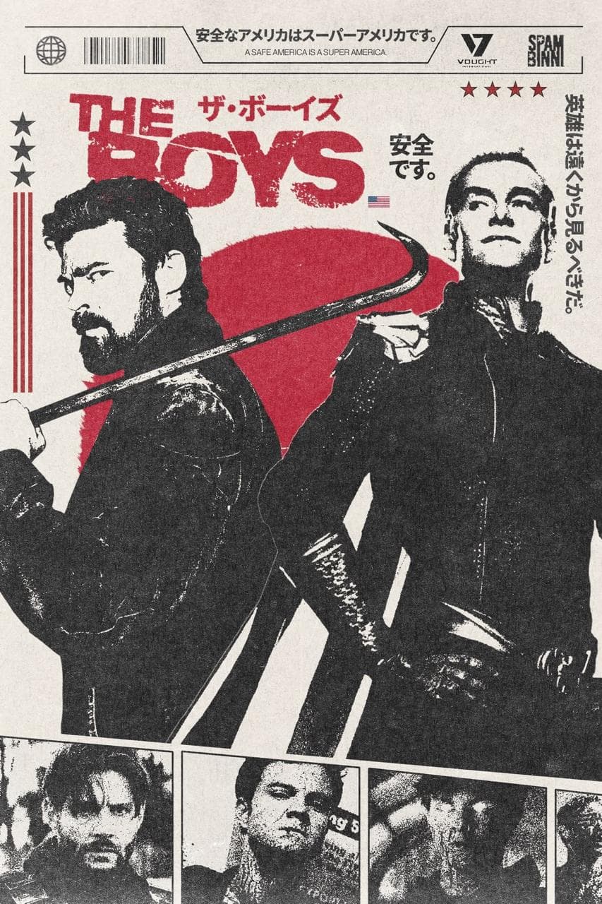 THE BOYS poster artwork
