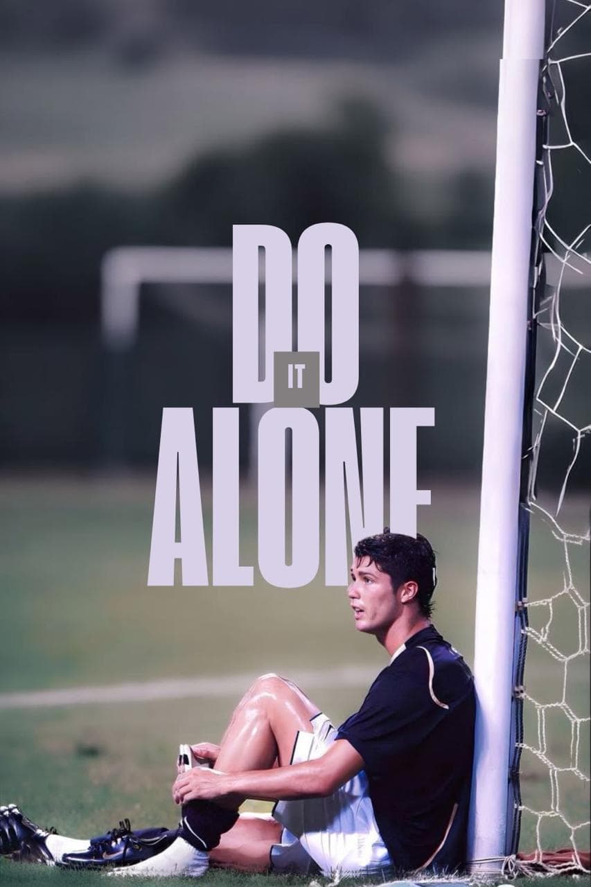 DO IT ALONE poster artwork