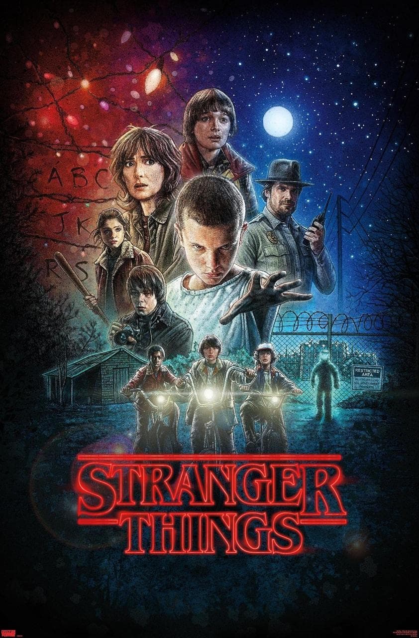 STRANGER THINGS poster artwork
