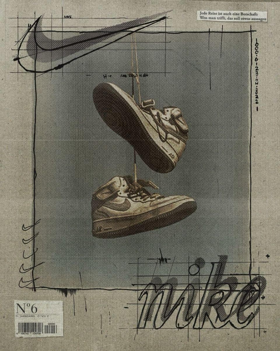 AIR FORCE 1 poster artwork