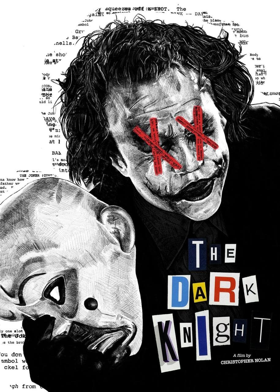 THE DARK KNIGHT poster artwork