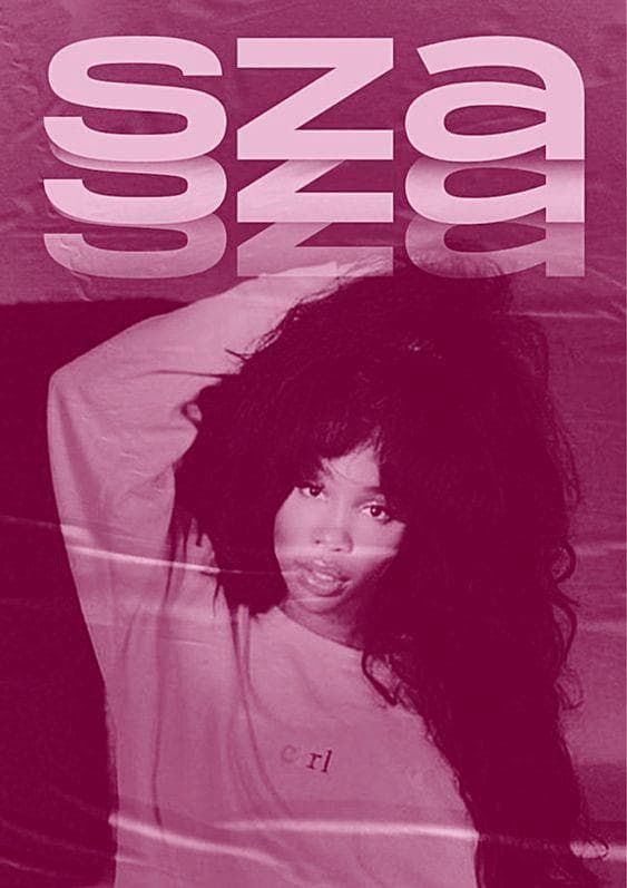 SZA poster artwork