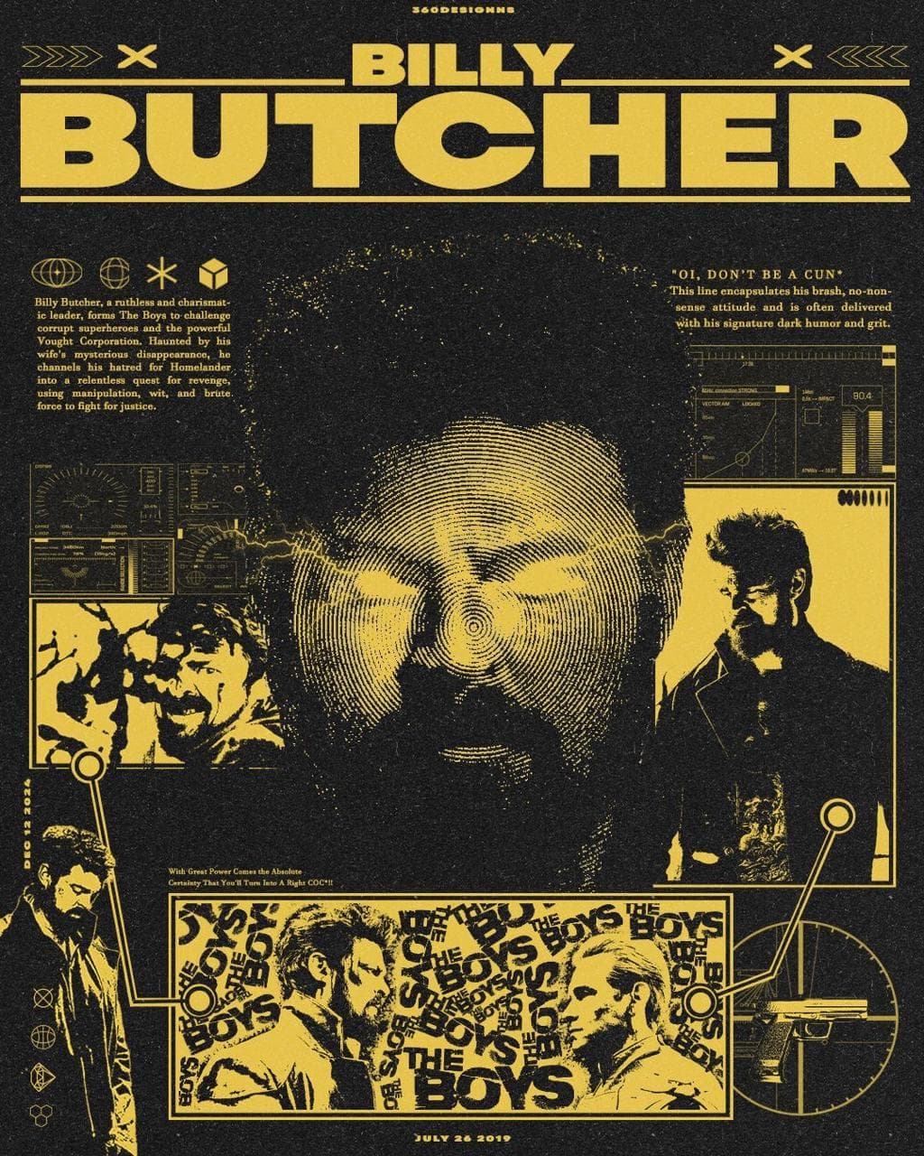 BUTCHER poster artwork