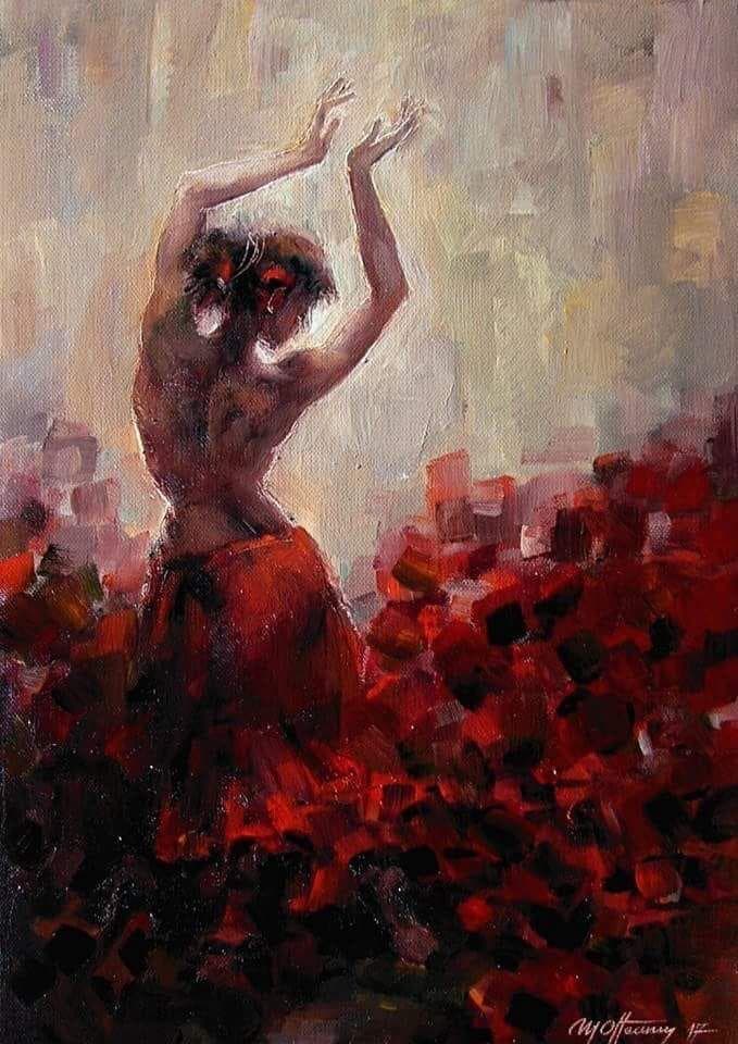 SCARLET FLAMENCO poster artwork