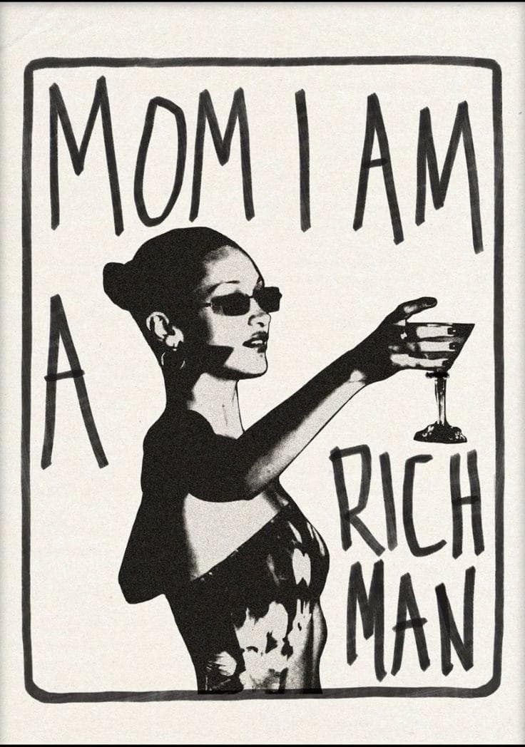 RICH MAN poster artwork