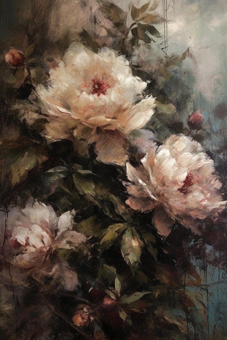 PEONY DUSK poster artwork