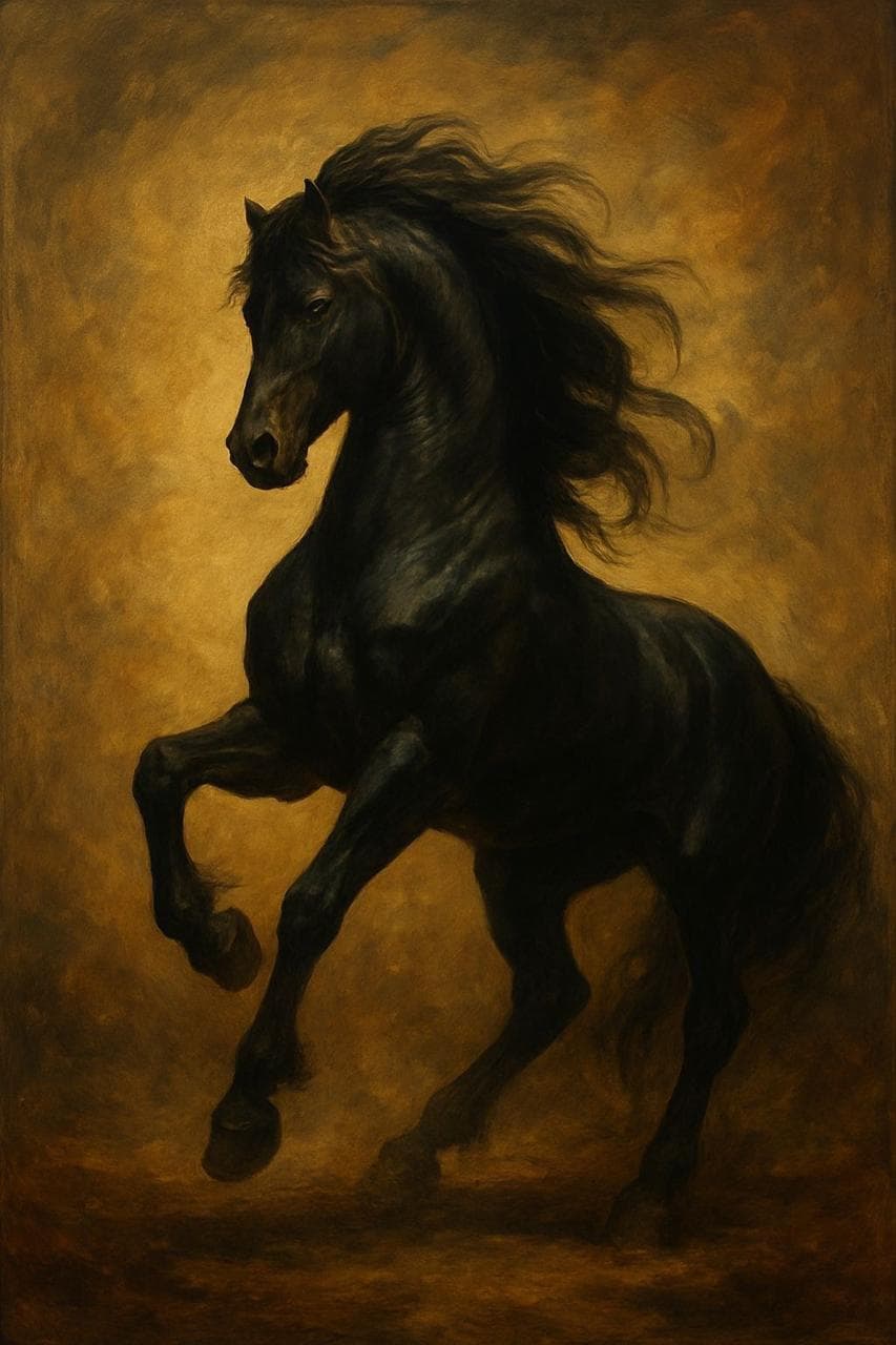 BLACK STALLION poster artwork