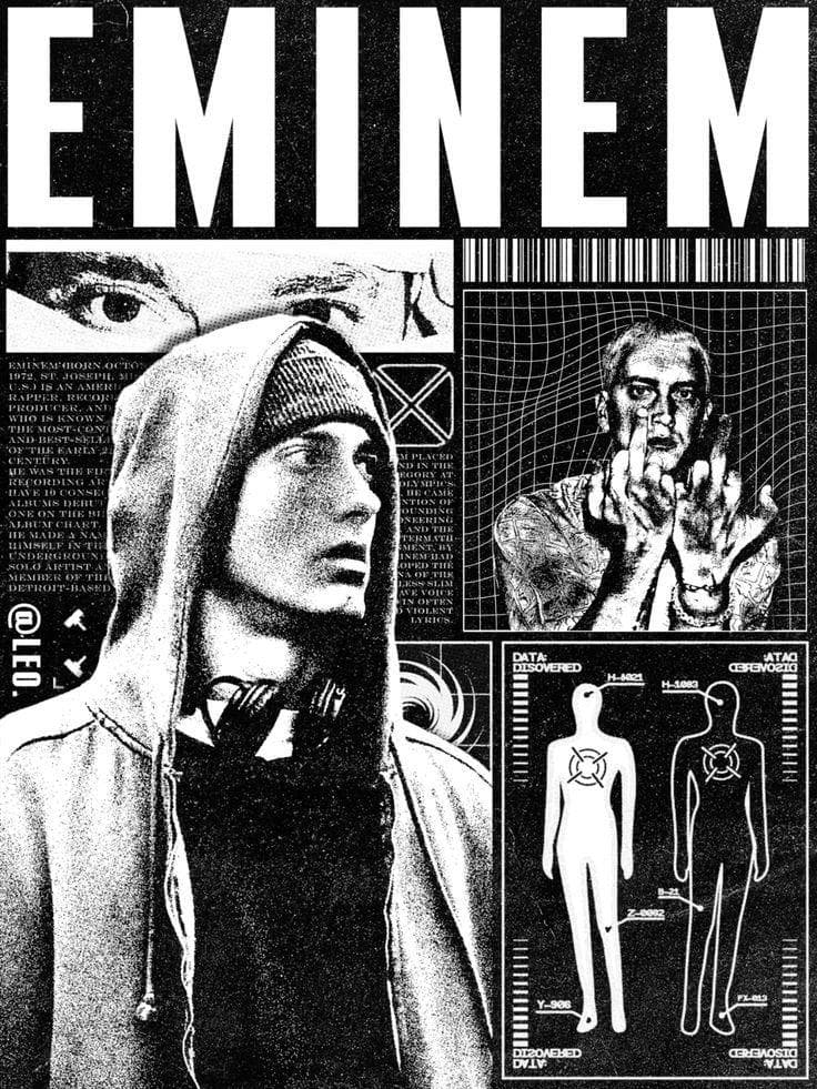 SLIM SHADY II poster artwork